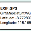 Exif/GPS解析