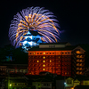 伊賀上野城照らすもうひとつの花火（陽夫多神社奉納花火）