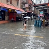 タイバンコクの大雨 vlog