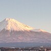 今朝の富士山