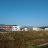 橋の上からの富士山