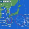 台風６号九州の西側を北上か?