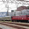 鶴見線205系廃車配給、中央線E233系サロ甲種など　貨物列車撮影 6/25