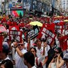 Massive protest in Hong Kong against China's extradition bill