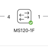 Meraki MS アップリンクからのクライアントサンプリングを除外できるようになった