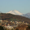 今朝はスッキリ見えました。　今朝の浅間山・榛名山＆谷川岳20160126