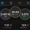 東京マラソン前　最後の30km RUN