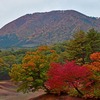 紅葉期の八塩山と東光山（2019年10月29日）