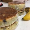 バナナ救済パンケーキ＆アーモンド入りチョコクッキー＆母の作品⑮