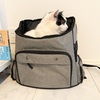 ニトリさんの猫キャリーバッグが良い感じです