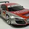 ミニッツ　アウディ R8 ホワイトボディを「GT300」カラーに塗装！＜３＞