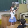 2年生、１年生に学校を説明