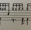 【今日の一小節パターン】毎日のドラム練習に【T-square/勇者】