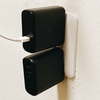 家中のコンセントにモバイルバッテリーを挿しておいて電源インフラっぽくすると便利