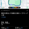 時計を見ない！ハーフペース走(10/18)