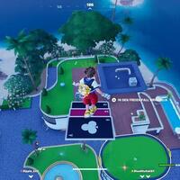 【Fortnite】ソラが落下後、屋根から転がってそのまま水没するキングダムハーツコラボが地獄