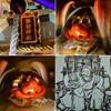 大阪の諏訪神社。タケミナカタと道真公が仲良く月見酒【秀吉さんの獅子】