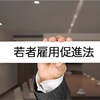 就活で知っておくべき「若者雇用促進法」という法律について