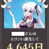 マビノギ、私のキャラが生まれてから経った日数は……？