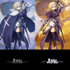 「Fateシリーズ」 Fate/Zero 『Fate/Apocrypha』 Fate/GrandOrder(FGO) Ruler Jeanne d'Arc ジャンヌ·ダルク コスプレ衣装
