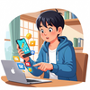 中学生必見！スマホ・PCで始める「お小遣いUP」術！好きを活かすデジタル副業