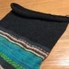 夜勤中の編み物