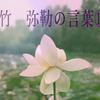 銀竹　弥勒の言葉⑭