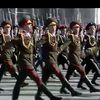 北朝鮮儀仗兵？と思ったら、韓鶴子総裁親衛隊の群れにびっくり仰天！歴史に残る保存版映像。