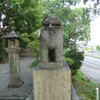 北岡神社の狛犬