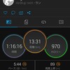 13.3kmJOG。減量期の食事。