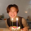 萌さんとお誕生日ケーキ