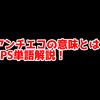 FPSの「アンチエコ」ってどういう意味？意味を解説！【単語解説】