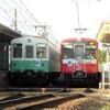 毎日見られる琴平線車両と長尾線車両の交換
