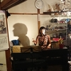 ワンちゃんも参加。Fata倶楽部でのライブ。