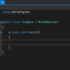 【Unity】Visual Studio で Debug.Log の記述を楽にするコードスニペットを作成しました