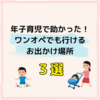 【年子ワンオペ外出】0歳1歳でも安心！おすすめの行き先3選と注意点まとめ