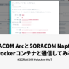 SORACOM ArcとSORACOM Napter でDockerコンテナと通信してみる #SORACOM #docker #IoT