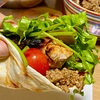 自宅で野菜たっぷりお肉たっぷり、全然巻けないタコス