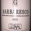 Barbaresco Grasso Fratelli 2002