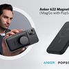 Anker、PopSockets搭載モバイルバッテリー「Anker 622 Magnetic Battery (MagGo with PopSockets Grip) 」発売