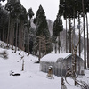 雪景色がきれいでした