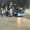 バルセロナ エアポートバスと雨