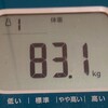 87.4kgから始めるダイエット３３日目