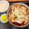 なすび（八潮/谷塚）肉汁うどん＋ライス