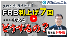 【ダイジェスト】FXセミナー「基本はドル高！プロが先回り分析！FRB7回利上げ･･･のあとどうするの？」 和田仁志氏　2022/2/2
