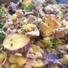 豚肉とさつま芋、しめじのごま煮