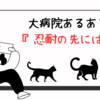 大病院あるある『忍耐のその先には』
