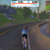 Zwift 239 Jurassic Coastでレベル50に