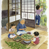 お婆ちゃんと作る笹だんご、うまくできたかなぁ ？
