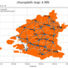 【Python】6.2.4：空間隣接行列の作図：k近傍法【はじめての地理空間DSのノート】